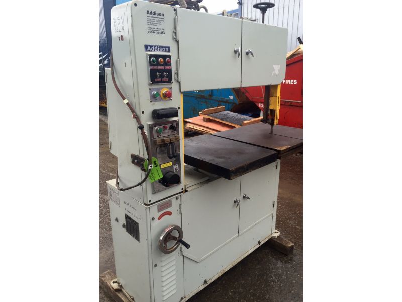 UM1001 Addison VBS1000 Vertical Bandsaw